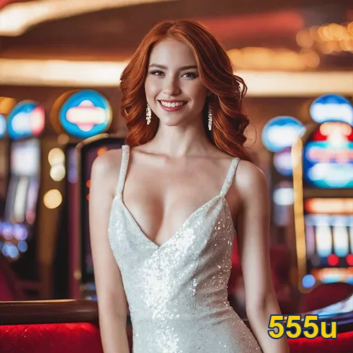 Dealer ao vivo interagindo em jogos de mesa reais na 555u